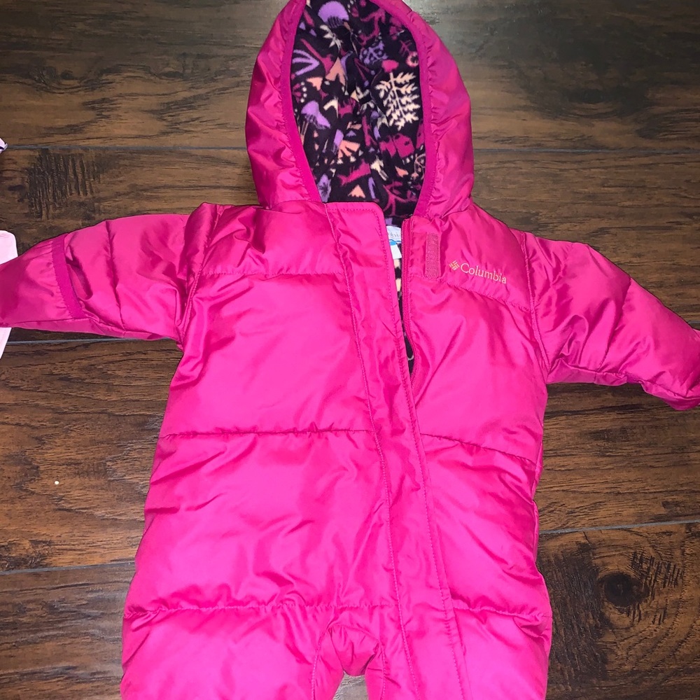 Columbia snow suit